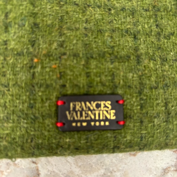 Frances Valentine Pooch Wool with Leather Shoulder Strap - Picture 5 of 5